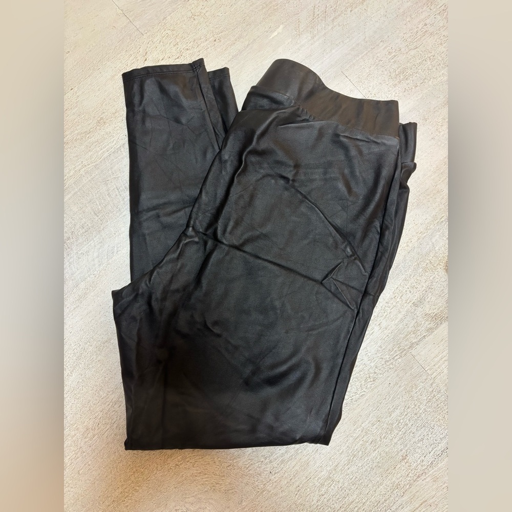 Torrid Black Faux Leather Pants